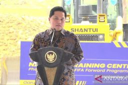 Ketum Erick Thohir sebut FIFA kucurkan Rp85,6 miliar bangun National Training Center IKN