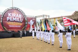Kirab Pemilu melintasi Jember untuk tingkatkan partisipasi pemilih