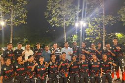 Ketua PCI Sumut sambut atlet di Bandara Kualanamu