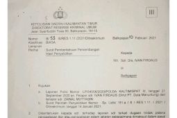 Pengacara: Polda Kaltim sebut kasus Zam tidak cukup bukti
