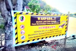 BPBD Gorontalo imbau warga pesisir waspada terkait kemunculan buaya