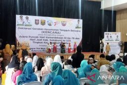 PMI Sukabumi deklarasi Gerakan 'Kencana' di Palabuhanratu