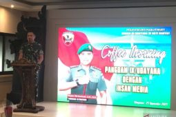 Pangdam Udayana minta insan pers jaga jurnalisme keberagaman tahun politik