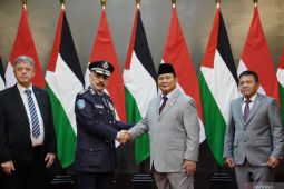 Menhan tegaskan dukungan RI untuk Palestina kepada Mayjen Yousef