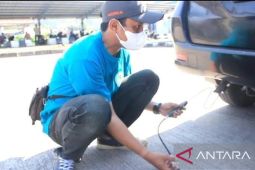DLH Kota Sukabumi lakukan uji emisi pada ratusan kendaraan bermotor
