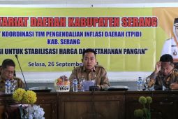 Pemkab Serang berkomitmen jaga pasokan pangan untuk cegah inflasi