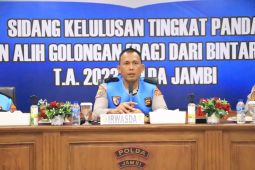 57 Bintara Polda Jambi lolos pendidikan alih golongan