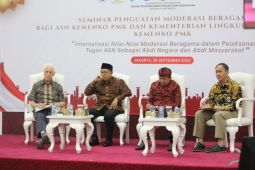 Lukman Hakim: moderasi berprinsip adil dalam melihat persoalan