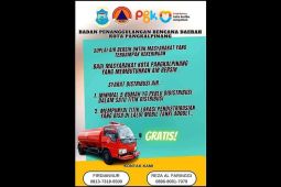 BPBD Pangkalpinang salurkan 221,5 ton air bersih kepada masyarakat