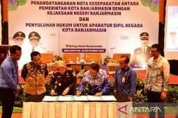 Pemkot-Kejari Banjarmasin teken MoU perkuat sinergi penegakan hukum