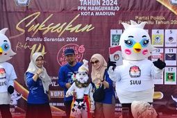 KPU Kota Madiun sasar tiga tempat umum untuk sosialisasi Pemilu 2024