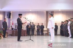 Pj Gubernur Suganda pimpin pengucapan sumpah jabatan Pj Bupati Bangka