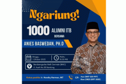 Anies akan hadir di Bandung sambut gagasan Alumni ITB untuk perubahan