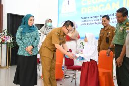 18 ribu anak di Kayong Utara imunisasi Japanese Encephalitis