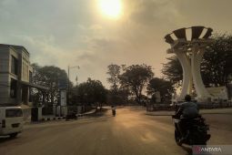 Imbas karhutla, asap tipis selimuti Tapin