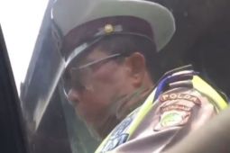 Polisi sebut video personel Satlantas minta uang kejadian 2018