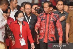 Presiden Jokowi bantah disebut ingin rebut posisi Ketum PDI Perjuangan