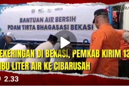 Kekeringan di Bekasi, Pemkab kirim 130 ribu liter air bersih