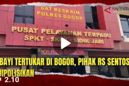 Bayi tertukar di Bogor, RS Sentosa dipolisikan