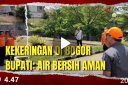 Kekeringan di Bogor, Bupati: air bersih aman