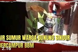Air sumur warga Gunung Sindur bercampur BBM