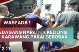 Waspada! pedagang narkoba keliling di Karawang pakai gerobak