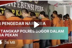 23 pengedar narkoba ditangkap Polres Bogor