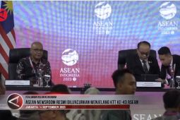 Peresmian ASEAN Newsroom jelang KTT-43 ASEAN