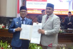 Pemkab-DPRD Bogor sepakati APBD Perubahan Tahun Anggaran 2023 pada rapat paripurna Sabtu malam
