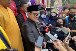 Cak Imin sebut tak bahas politik saat bertemu Rizieq Shihab