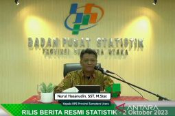 BPS: Beras dominan sebabkan inflasi Sumut  September 2023