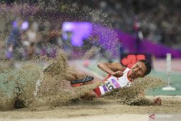 Indonesia turun ke posisi 13 klasemen medali Asian Games 2022