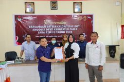 Empat parpol di Paser ganti bakal calon legislatif