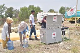 PMI dirikan posko pengolahan air bersih di Kabupaten Bekasi