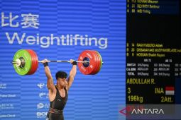 Tambah dua emas, Indonesia naik ke peringkat 12 klasemen medali Asian Games 2022