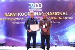 Tingkatkan digitalisasi, Kota Denpasar raih penghargaan P2DD