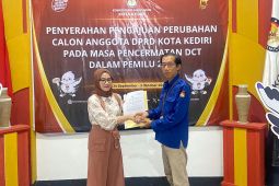 KPU Kediri: 12 partai politik lakukan perubahan rancangan DCT