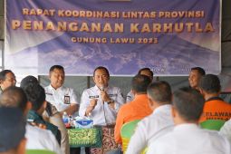 Jatim-Jateng bentuk satgas padamkan karhutla Gunung Lawu
