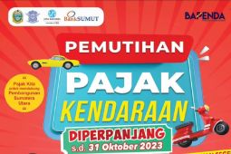 Pemprov Sumut perpanjang masa program pemutihan pajak  kendaraan