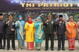 Sekda Langkat hadiri HUT ke-78 TNI di Binjai