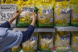 Jokowi: Pemerintah terus upayakan harga beras turun