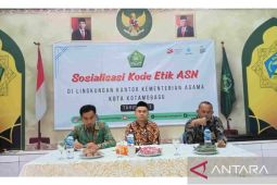 Kemenag tingkatkan sosialisasi kode etik ASN di Kotamobagu