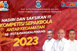 Pemkot Pangkalpinang gelar kompetisi sepak bola antar kecamatan