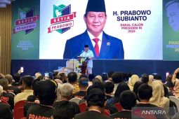 Ahmad Muzani meminta masyarakat bersabar soal "pendamping" prabowo