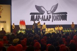 Jokowi: Relawan berperan jadi sistem pendingin jelang Pemilu 2024