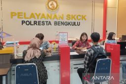 Polresta Bengkulu terbitkan 3.460 SKCK selama penerimaan CPNS