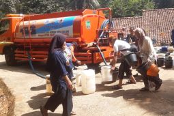 BPBD Ciamis salurkan 30 ribu liter air setiap hari ke daerah kekeringan