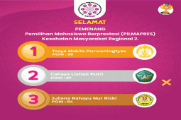 Mahasiswi UIKA Bogor raih Juara 2 Pilmapres
