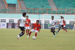 Malut United menang tipis 2-1 atas Nusantara United di liga 2 Indonesia