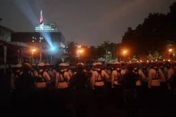 Jokowi pimpin upacara Parade Senja di Kemenhan